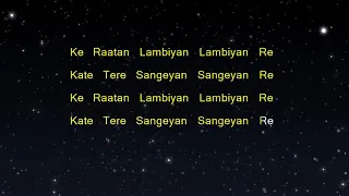 Raataan Lambiyan - Shershaah (Karaoke Version)