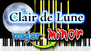 Debussy Clair de Lune in "MINOR" Like You've Never Heard Before