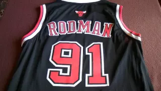 Баскетбольная форма NBA Chicago Bulls ретро Dennis Rodman магазин BASKET FAMILY