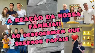 CONTANDO NOSSA GRAVIDEZ PARA OS PAIS 😱 vejam a reação da nossa família ♥️