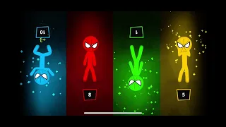 Stickman Party All Minigames - Stickman Tournament party -[1-2-3-4 player] Gameplay 2023 iOS