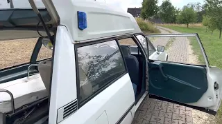 Citroën CX 20 Ambulance Interieur