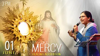 Divine Mercy Adoration Live Today | Maria Sangeetha | 01 June | Divine Goodness TV