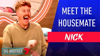 Laughing Larrikin Nick | Meet The Housemate | Big Brother Australia