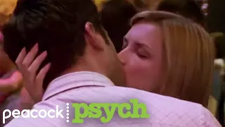 Shawn's Kisses Abigail | Psych