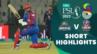 Short Highlights | Karachi Kings vs Quetta Gladiators | Match 6 | HBL PSL 8 | MI2T