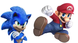 Sonic Movie Characters and their favorite SUPPER SMASH BROS CHARACTER