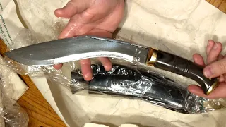 KHHI Nepal Kukri Unboxing & First Impressions