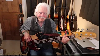 Leo Lyons - Recording the bass part to - TYA's - I'd Love To Change The World