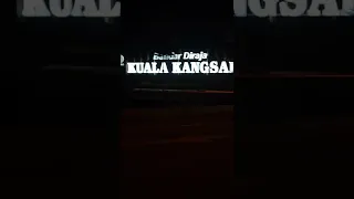 jalan malam sebelum balik Kelantan