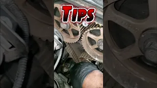 Mechanic Tips when doing a Timing Belt