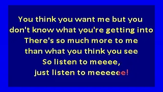 Elizabeth Gillies -  You Don't Know Me  (karaoke)