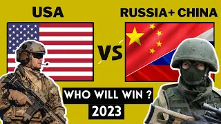 USA Vs Russia And China Military Power Comparison 2023 | US Vs Russia China Military Power 2023