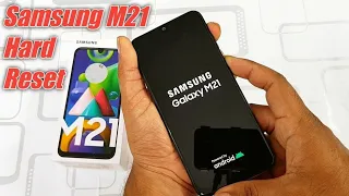 Samsung Galaxy M21 M1215F Hard Reset |  Pattern Unlock | Face Lock Remove