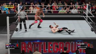 WWE 2K17 - Sami Zayn vs Tye Dillinger Part 1