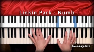 ✅🎹 КАК ИГРАТЬ НА ФОРТЕПИАНО LINKIN PARK - NUMB PIANO COVER BY MUSICITS.FUN