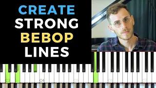 How to Construct Strong Bebop Lines Using Approach Notes and Enclosures