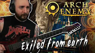 ARCH ENEMY - EXILED FROM EARTH Reaction and PLAYTHROUGH | Rocksmith Metal Gameplay