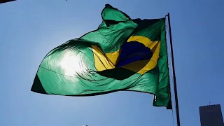 PRIMEIRA ESTROFE E ESTRIBILHO DO HINO À BANDEIRA