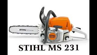 Stihl MS231 chainsaw review MS 231