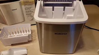 How to Clean the Igloo Automatic Self-Cleaning Portable Electric Countertop Ice Maker | ICEB26HNSS