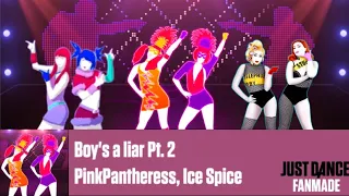 Just Dance Fanmade Mashup: Boy's a liar Pt. 2 - PinkPantheress, Ice Spice