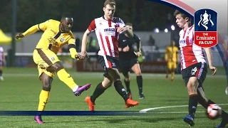 Sutton United 2-1 Cheltenham Town - Emirates FA Cup 2016/17 (R2) | Goals & Highlights