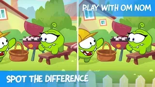 Spot the Difference - Om Nom Stories: Engineer (Cut the Rope)