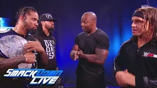 Shelton Benjamin & Chad Gable call out The Usos: SmackDown LIVE, Oct. 31, 2017