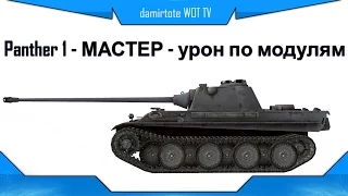 Panther 1 - МАСТЕР - урон по модулям