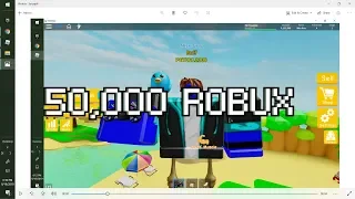is spent 50,000 robux on lifting simulator