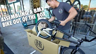 HOW TO UNBOX AND ASSEMBLE A COMPLETE BMX BIKE!