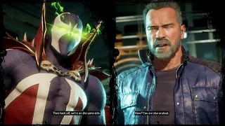 Spawn v The Terminator - Dialogues - Mortal Kombat 11