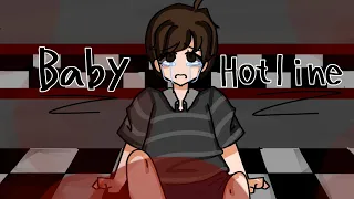 Baby hotline// Fnaf// Animation meme// (blood warning)