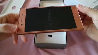 UNBOXING SONY XPERIA XZ PREMIUM BRONZE PINK