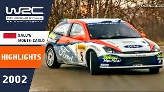 Rallye Monte-Carlo 2002: Day 1 WRC Highlights / Review / Results