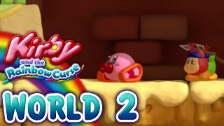 Kirby and the Rainbow Curse: World 2 (4-Player)
