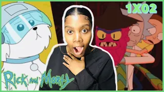 Watching Rick and Morty 1 x 02 Reaction // what's the hype with rick and morty !?!