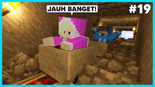 MIPAN & ZUZUZU Membuat Kereta Roller Coaster Di Bawah Tanah! MENGERIKAN - Minecraft Survival