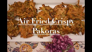 Air Fried Crispy Pakora | Vegetarian Fritter Recipe | Ninja Foodi