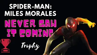 Never Saw it Coming Trophy | Marvel's Spider-Man: Miles Morales