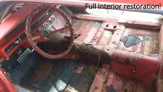 1965 Ford Galaxie 500XL Interior Restoration Part 1