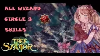 Tree of Savior all wizard circle 3 skills