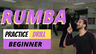How to practice RUMBA | Tip#60 | dance drill | Basic Rumba | Spot Turn | Time Step | Beginner Level