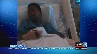 Boy loses hand in fireworks incident; family warns public
