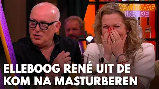 René z'n elleboog schoot uit de kom na te hard masturberen; Roos gaat stuk | VANDAAG INSIDE