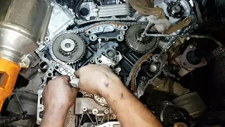 Audi A6 2.7 TDI Timing Chain Replacement | Time-Lapse