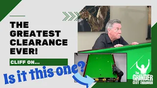 The Greatest Clearance EVER in Cue Sports: It's not the one you think