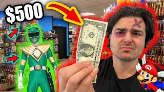 FIGHT OVER $1? HUGE Flea Market / Target TOY HUNT! *POWER RANGER GRAIL*