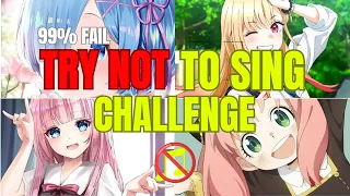 Try not to sing🚫|Anime Edition|🚫99% Fail | 30 legendary OPs